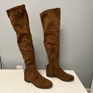 Arizona Jean Company Tan Over-the-Knee Boots